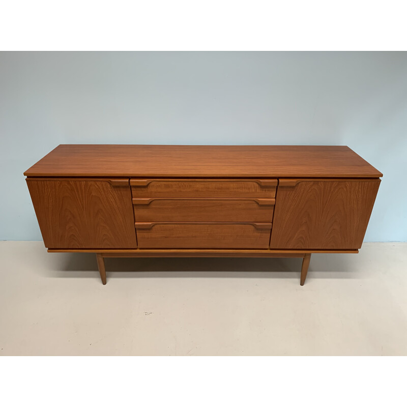 Vintage teak sideboard by Frank Guille for Austinsuite London, 1960s