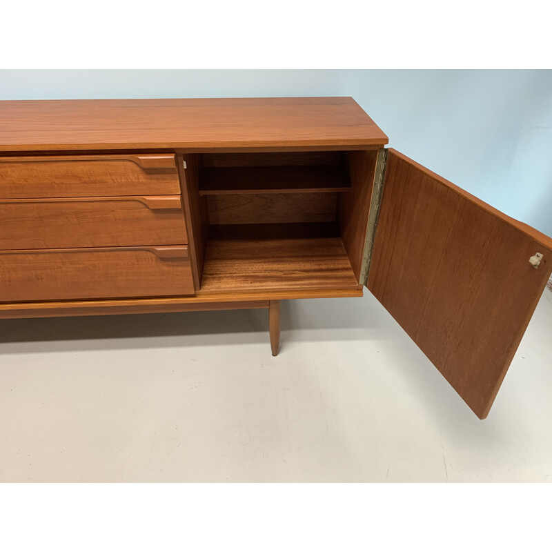 Vintage teak sideboard by Frank Guille for Austinsuite London, 1960s