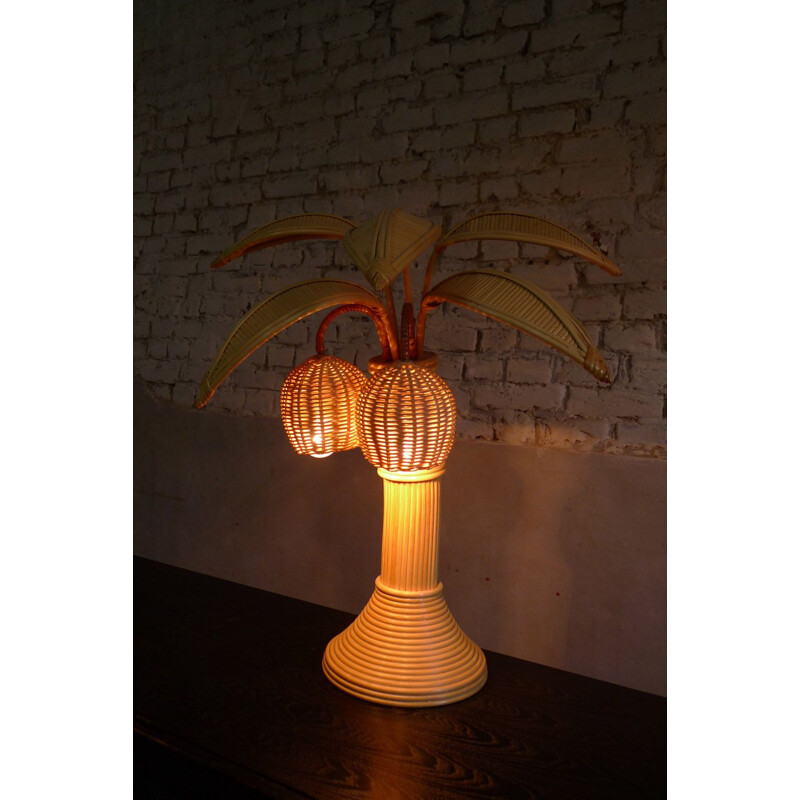 Lampe Coconut vintage par Mario Lopez Torres