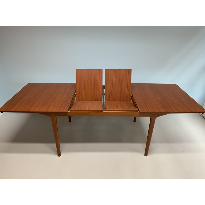 Vintage teak Mcintosh dining table, 1960