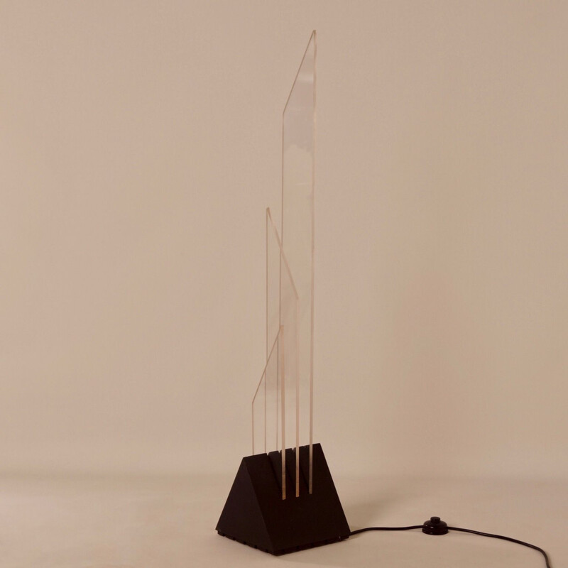 Vintage Floor Lamp Xenon by Franco Berg for Berg Licht + Object, 1980s