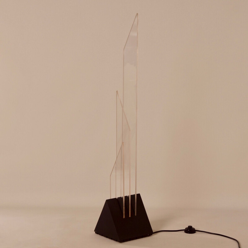 Lampadaire vintage Xenon de Franco Berg pour Berg Licht + Object, 1980