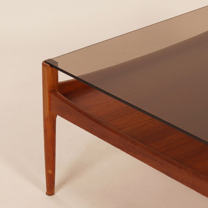 Vintage teak coffee table by Kristian Vedel for Søren Willadsen, 1960