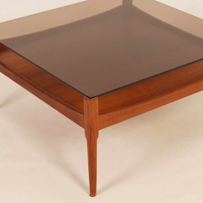 Vintage teak coffee table by Kristian Vedel for Søren Willadsen, 1960