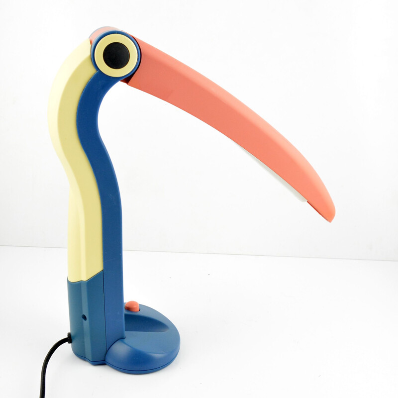 Vintage Tukan desk lamp, designed by H. T. Huang, 1980