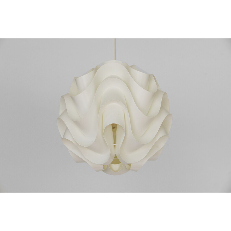 Vintage pendant light P172 by Poul Christiansen for Le Klint. Denmark 1970