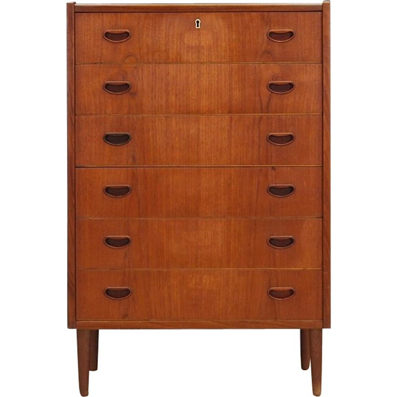 Vintage chest of drawers in teak by P. Westergaard Mobelfabrik, 1960-1970