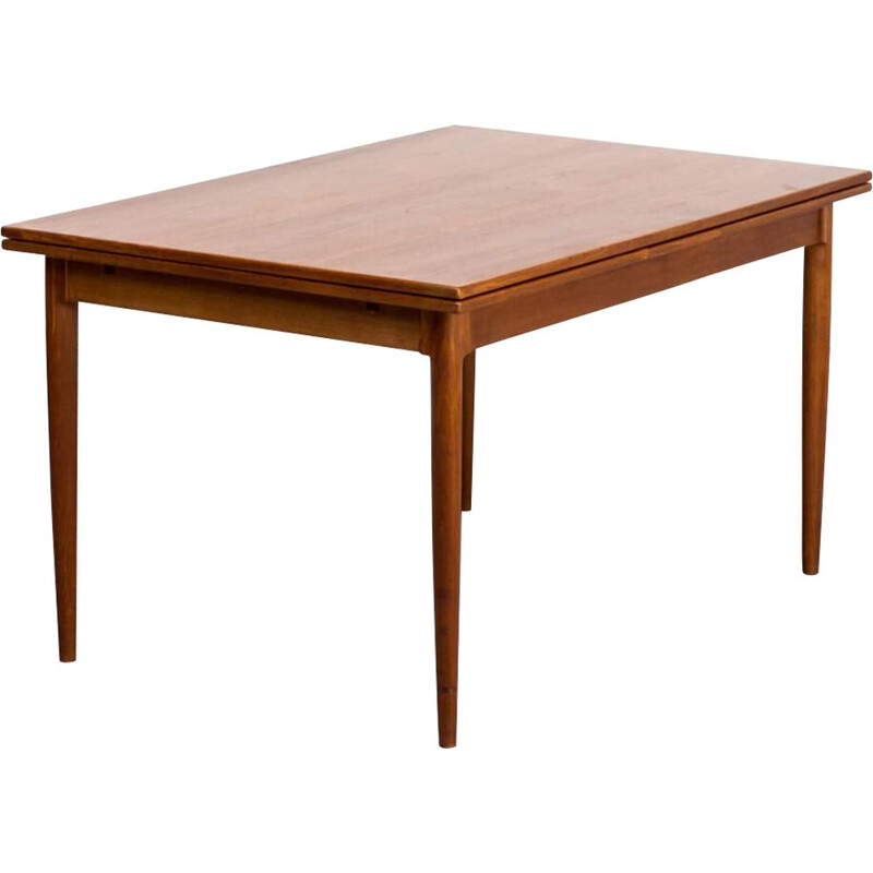 Table à manger extensible De Niels Otto M'ller "modèle no 12" pour J.L. M'llers 1960