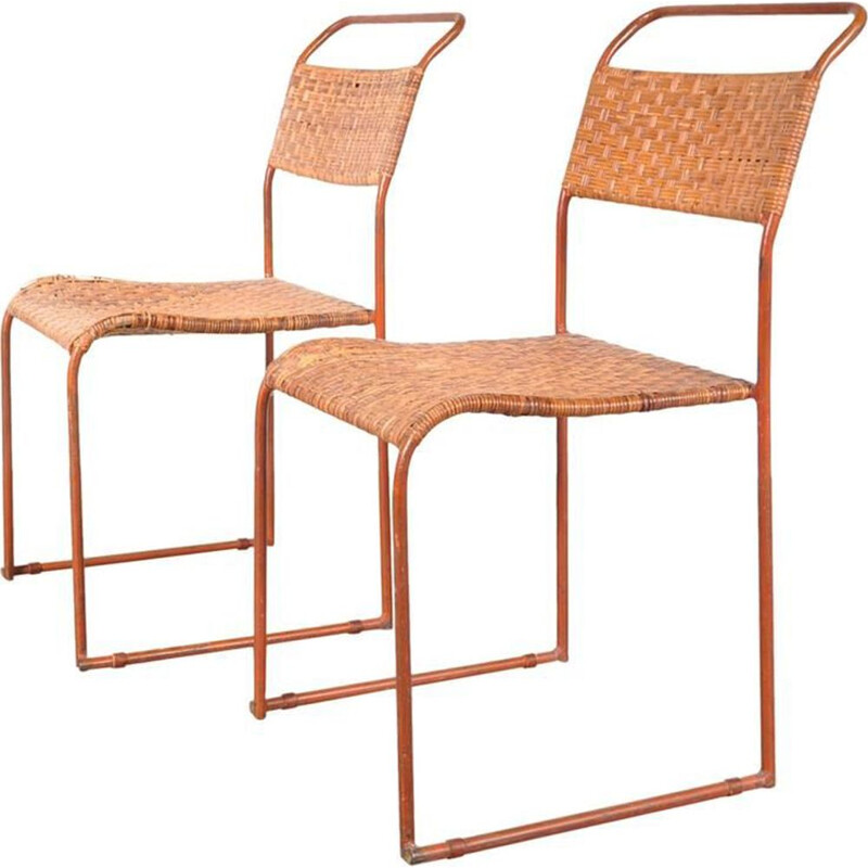 vonnis Verlichten manipuleren Vintage paar Bauhaus prototype stoelen, Duitsland 1930