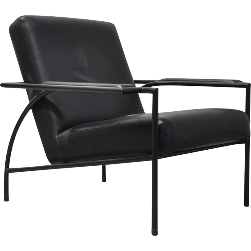 Fauteuil vintage de Gerard Vollenbrock pour De Ster Gelderland, 1980