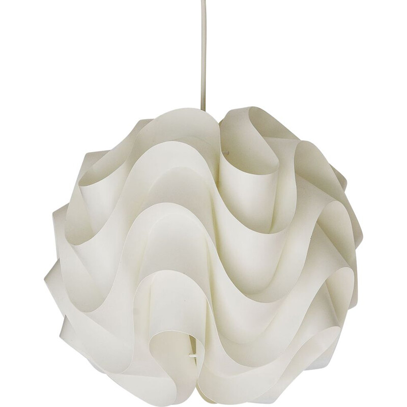 Vintage pendant light P172 by Poul Christiansen for Le Klint. Denmark 1970