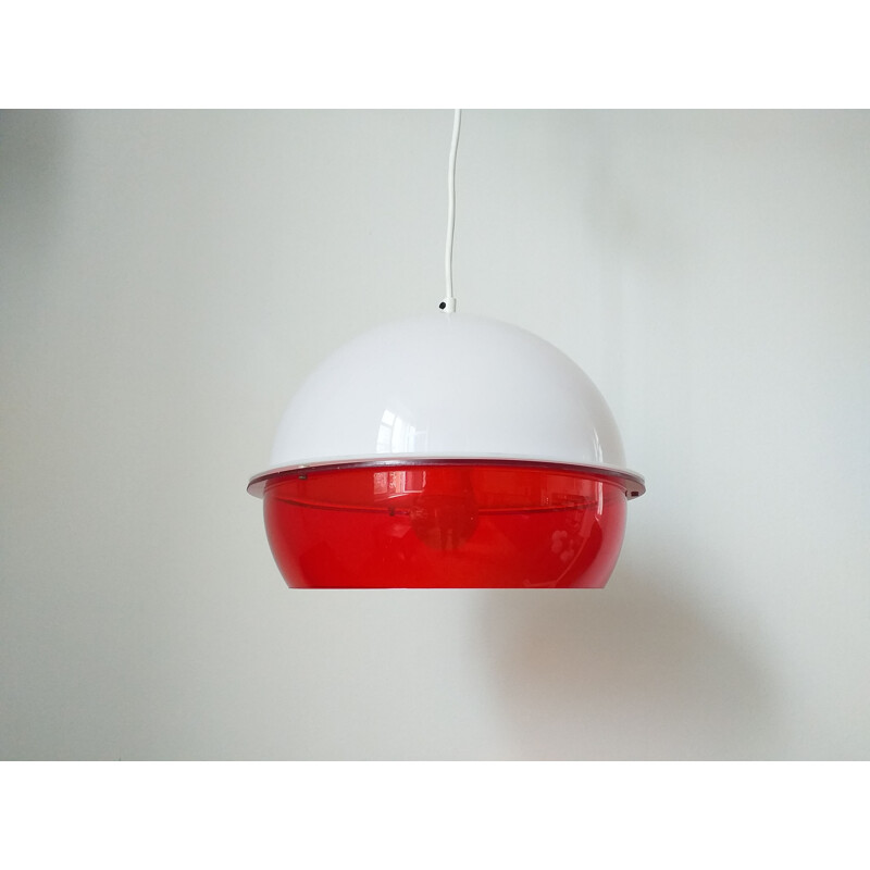 Hanglamp in de stijl van Harvey Guzzini, Italië, 1970