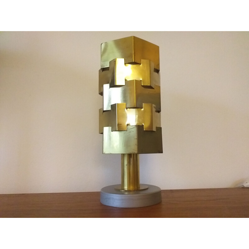 Vintage table lamp in style of Max Sauze, 1960s