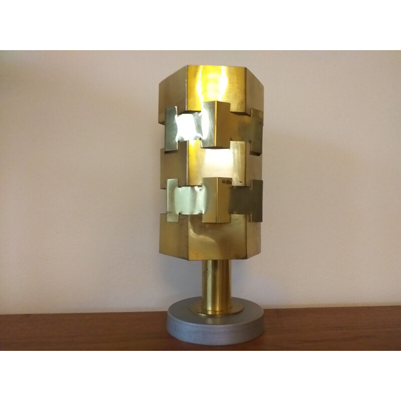 Vintage table lamp in style of Max Sauze, 1960s