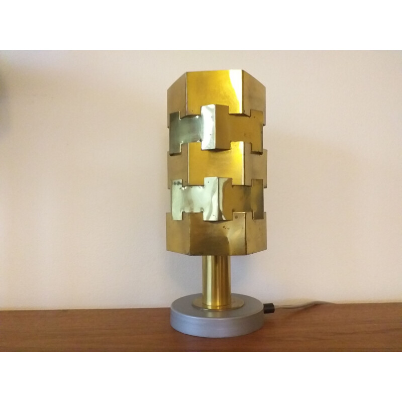 Vintage table lamp in style of Max Sauze, 1960s