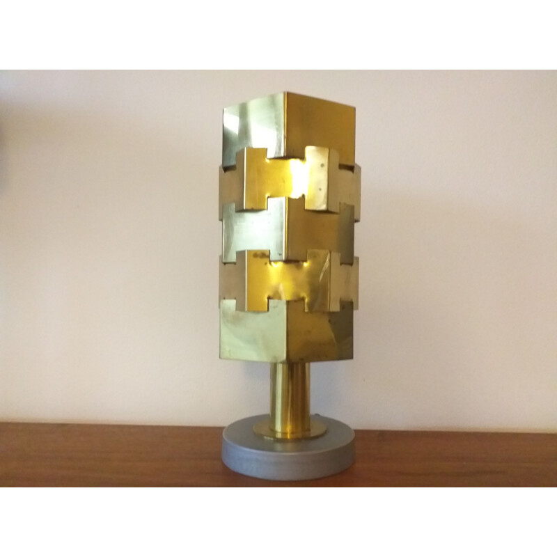 Vintage table lamp in style of Max Sauze, 1960s