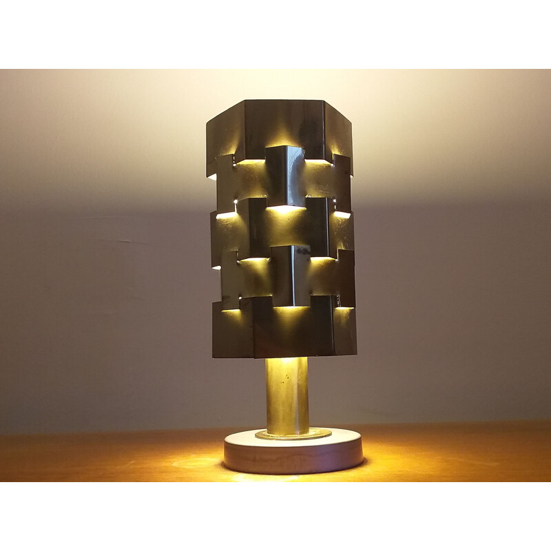 Vintage table lamp in style of Max Sauze, 1960s