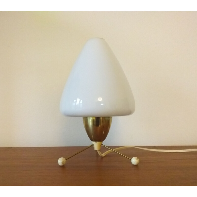 Vintage table lamp Rocket, Stanislav Kučera, Kamenicky Senov, 1960s