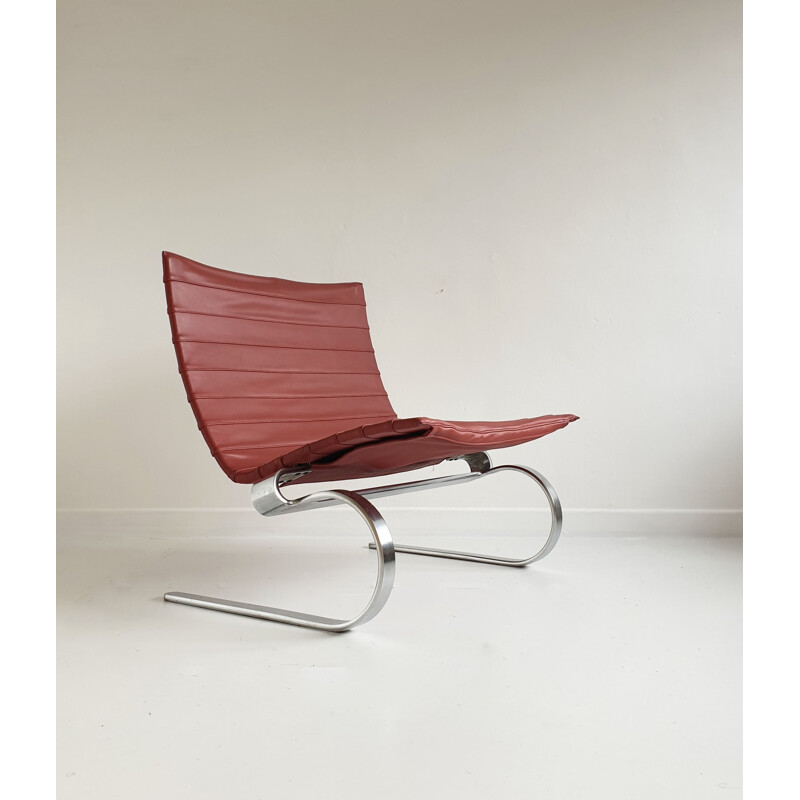 Vintage early model PK20 armchair by Poul Kjaerholm for E. Kold Christensen, Denmark, 1960s