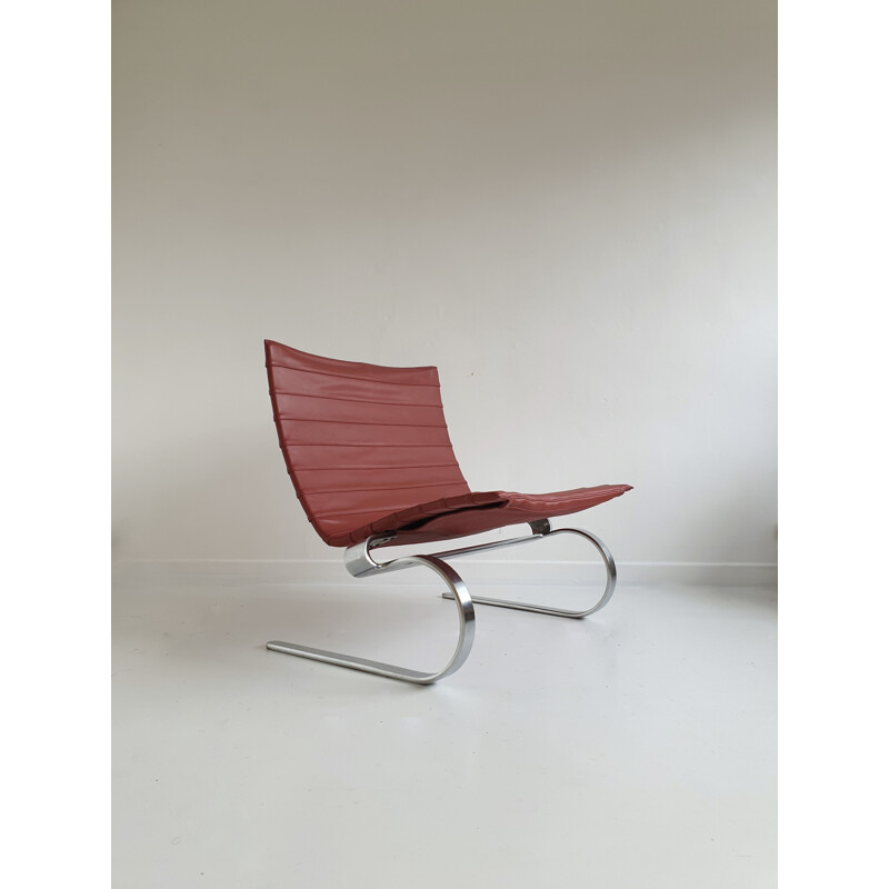 Vintage early model PK20 armchair by Poul Kjaerholm for E. Kold Christensen, Denmark, 1960s