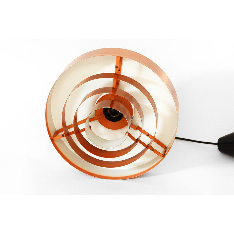 Vintage pendant light Roulet by Jo Hammerborg for Fog & Mørup, Denmark, 1960s