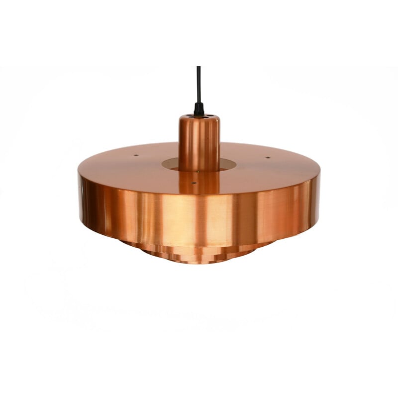 Vintage pendant light Roulet by Jo Hammerborg for Fog & Mørup, Denmark, 1960s