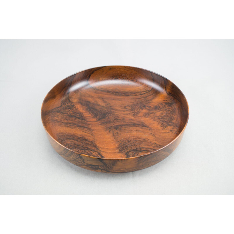Vintage rosewood bowl, 1960s