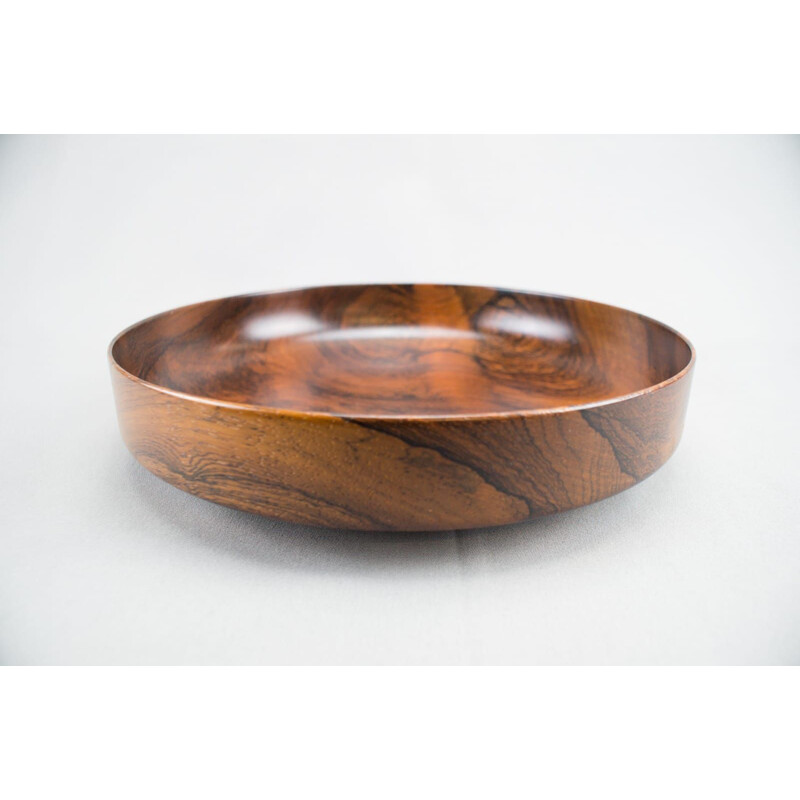 Vintage rosewood bowl, 1960s