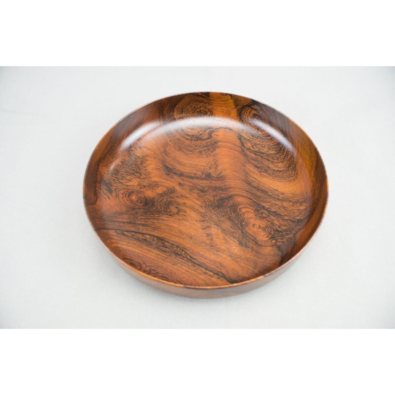 Vintage rosewood bowl, 1960s