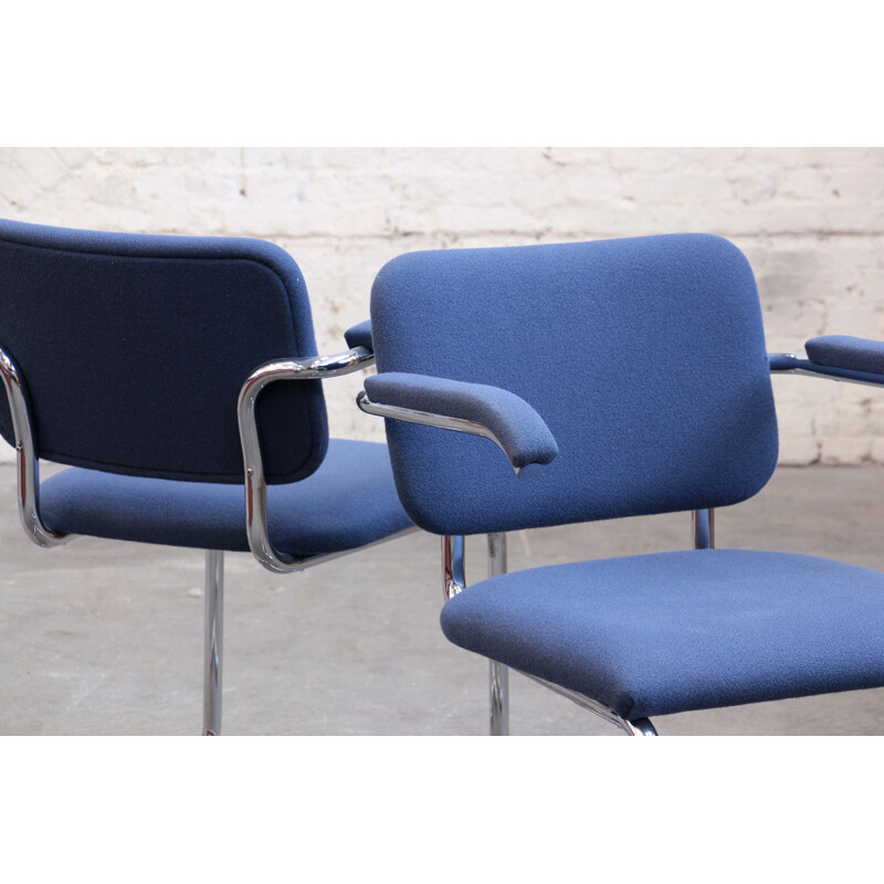 Vintage armchair Cesca B64 by Marcel Breuer by Knoll, 2000s