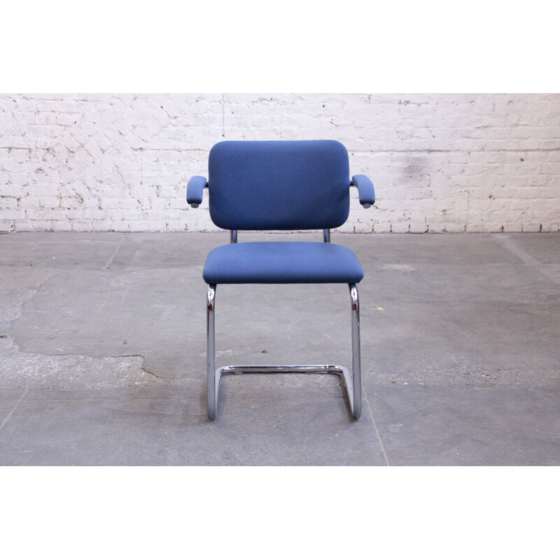 Vintage armchair Cesca B64 by Marcel Breuer by Knoll, 2000s