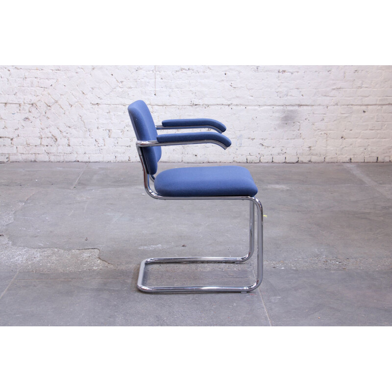 Vintage armchair Cesca B64 by Marcel Breuer by Knoll, 2000s