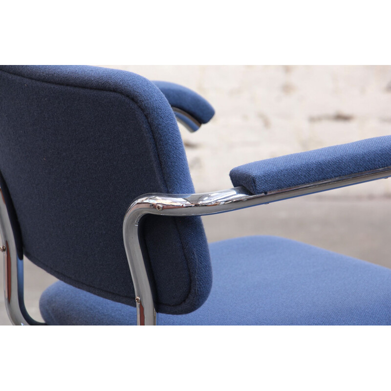 Vintage armchair Cesca B64 by Marcel Breuer by Knoll, 2000s