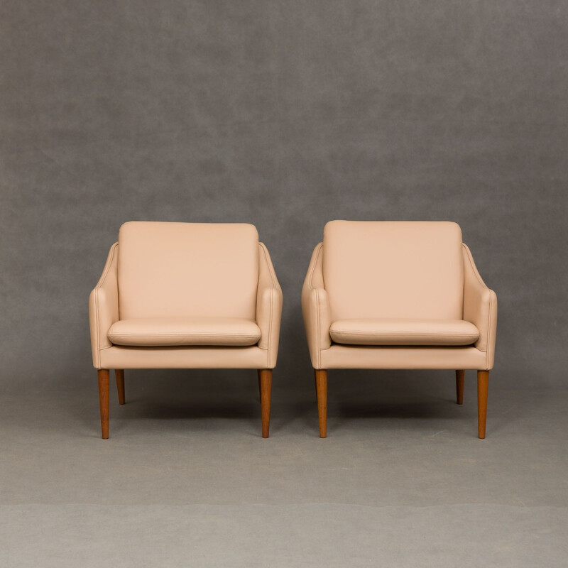 Ensemble de 2 fauteuils vintage modèle 800 par Hans Olsen, 1958