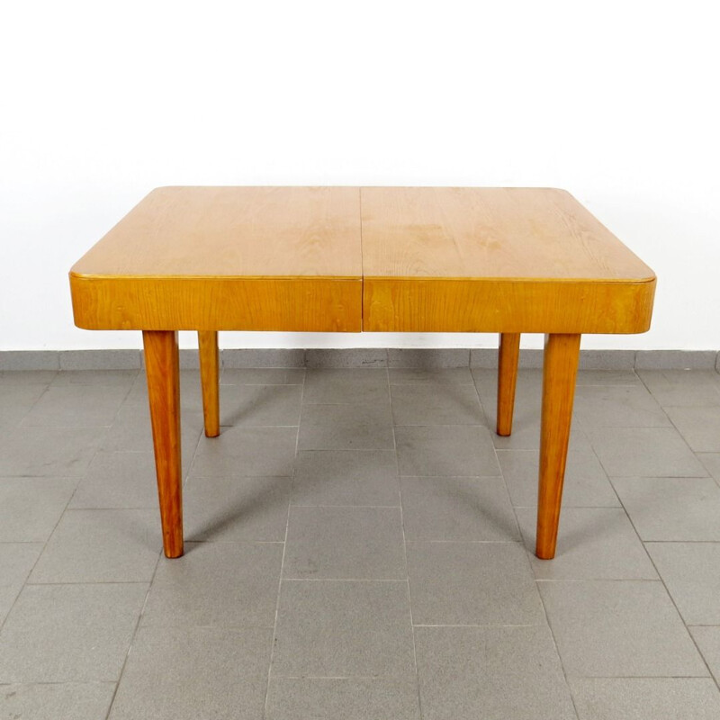 Vintage wooden dining table by Jitona, 1960s