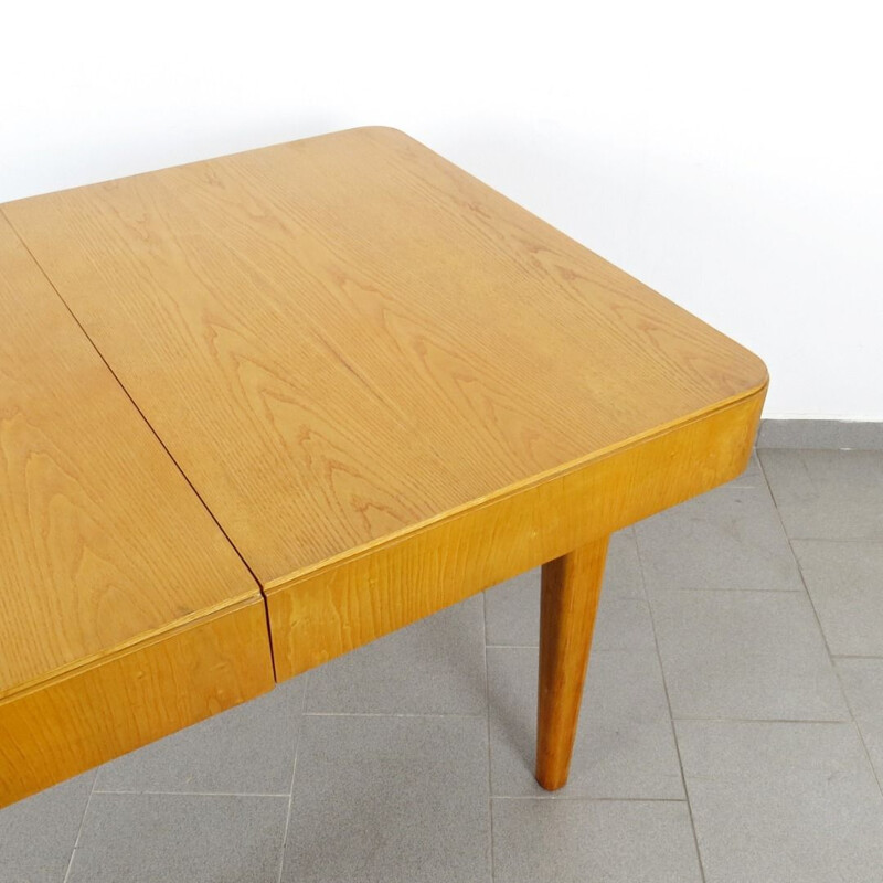 Vintage wooden dining table by Jitona, 1960s