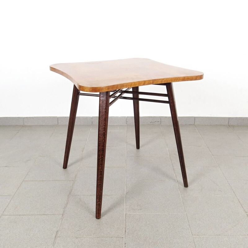 Table d'appoint vintage, Tchécoslovaquie, 1960