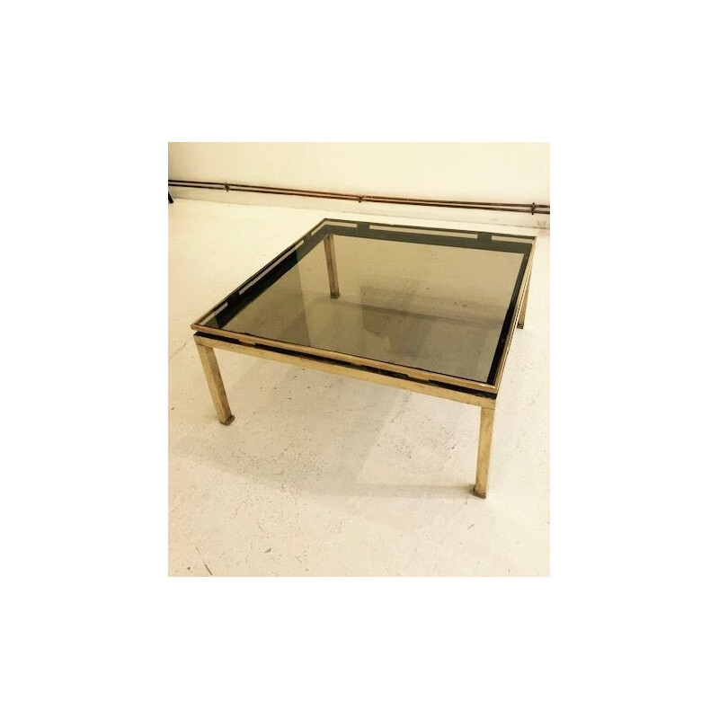 Vintage coffee table by Guy Lefevre for Maison Jansen 