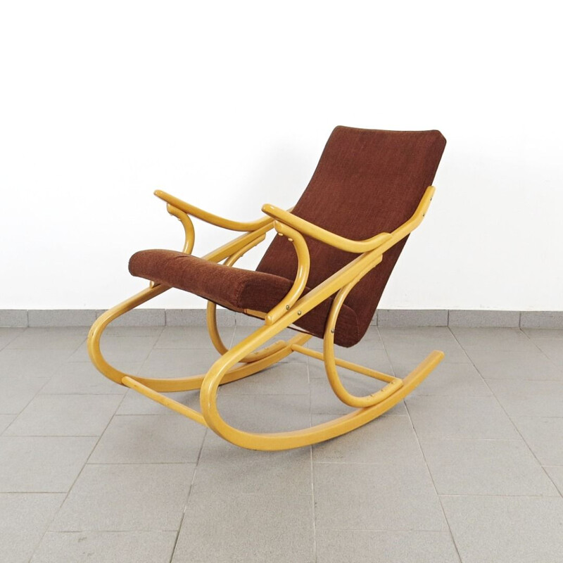 Vintage rocking chair by Antonin Suman, Czechoslovakia, 1960