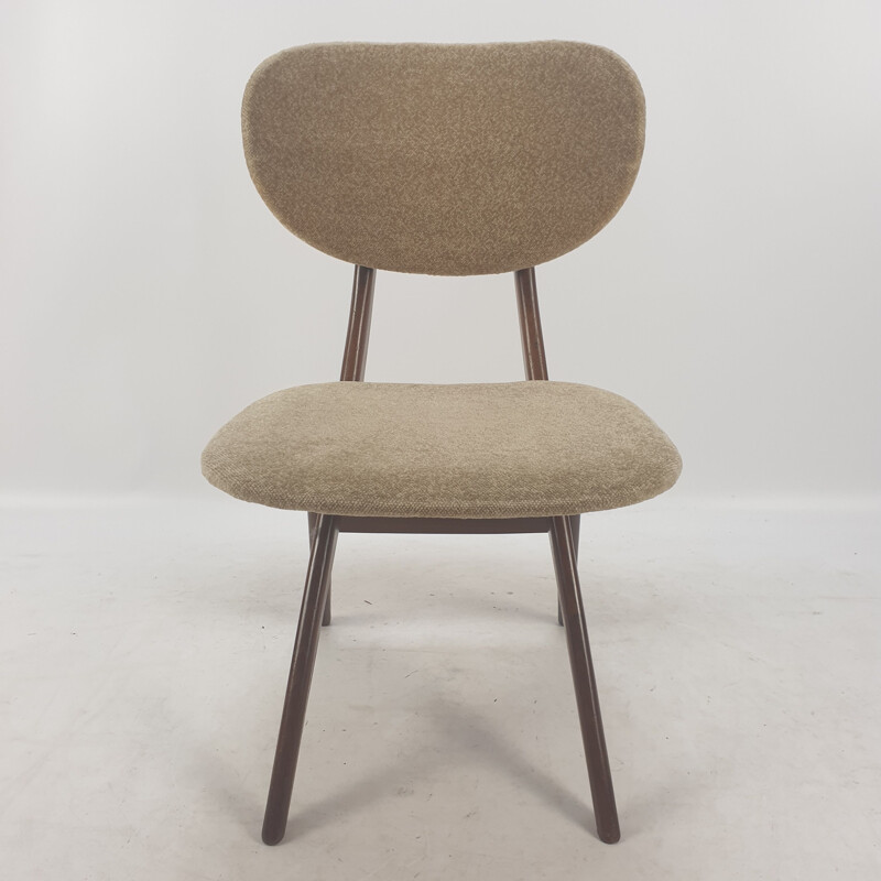 Vintage chair by Louis van Teeffelen for WéBé, Netherlands 1950