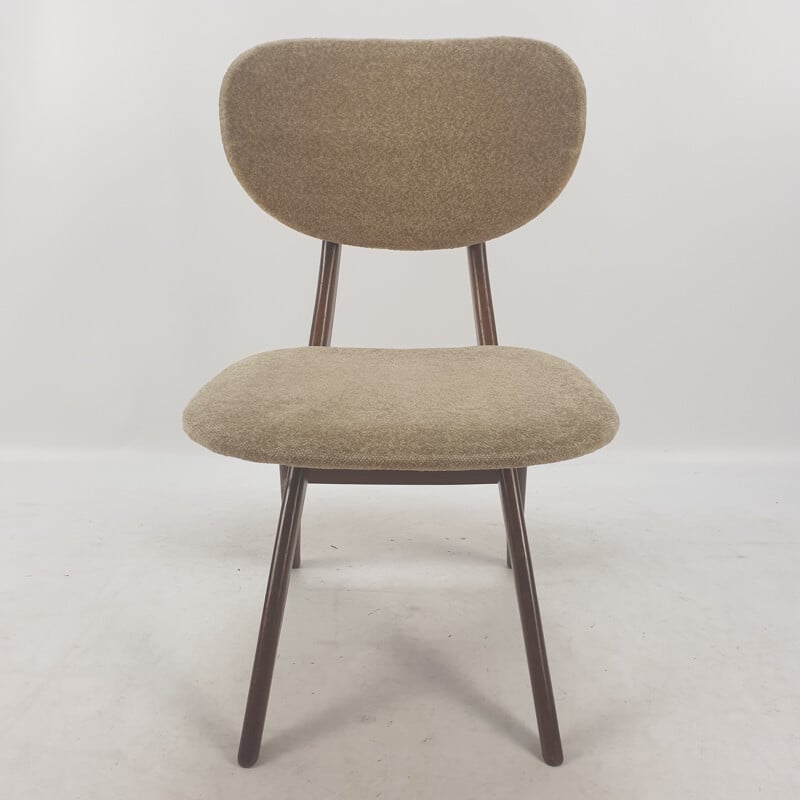 Vintage stoel van Louis van Teeffelen voor WéBé, Nederland 1950