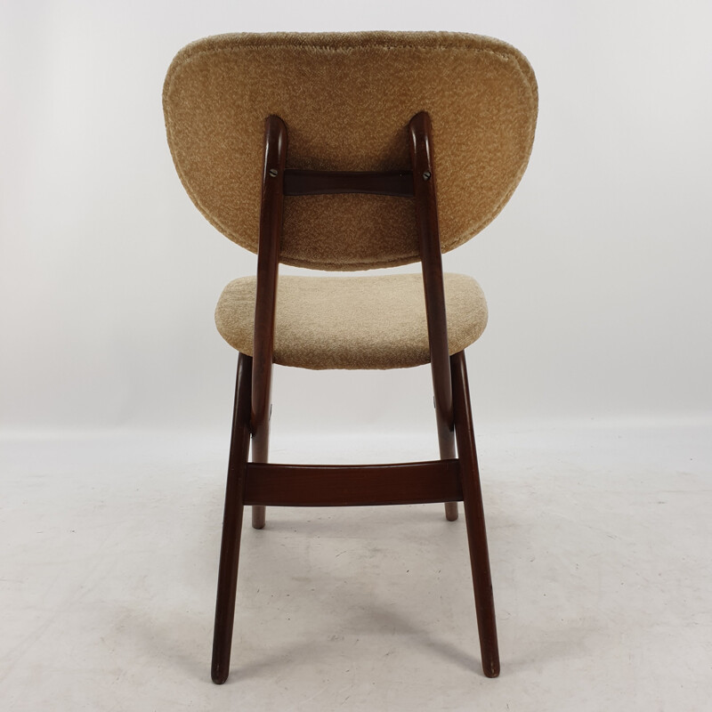 Cadeira Vintage por Louis van Teeffelen para WéBé, Holanda 1950