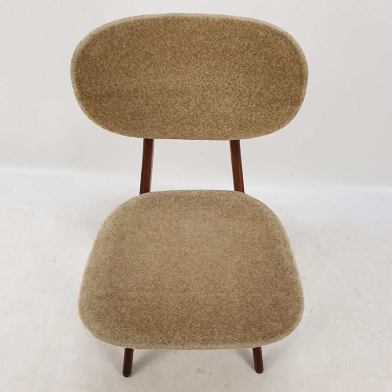 Chaise vintage par Louis van Teeffelen pour WéBé, Pays-Bas 1950