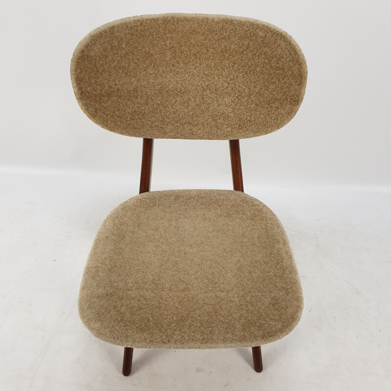 Vintage chair by Louis van Teeffelen for WéBé, Netherlands 1950