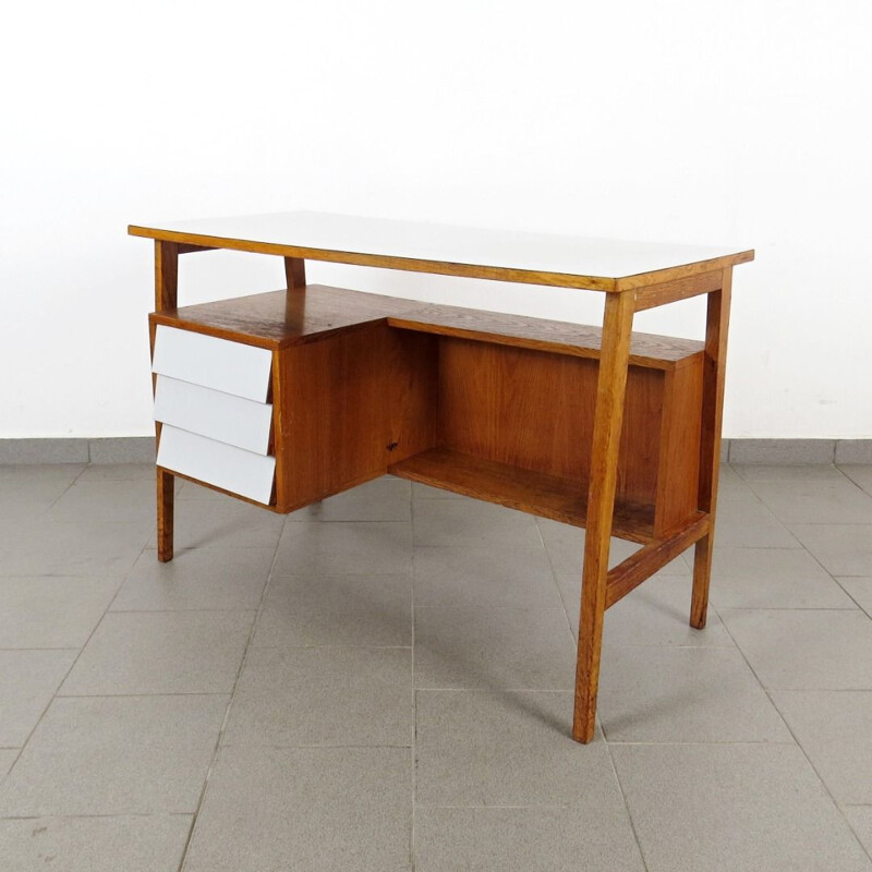 Vintage desk, Czechoslovakia, 1960