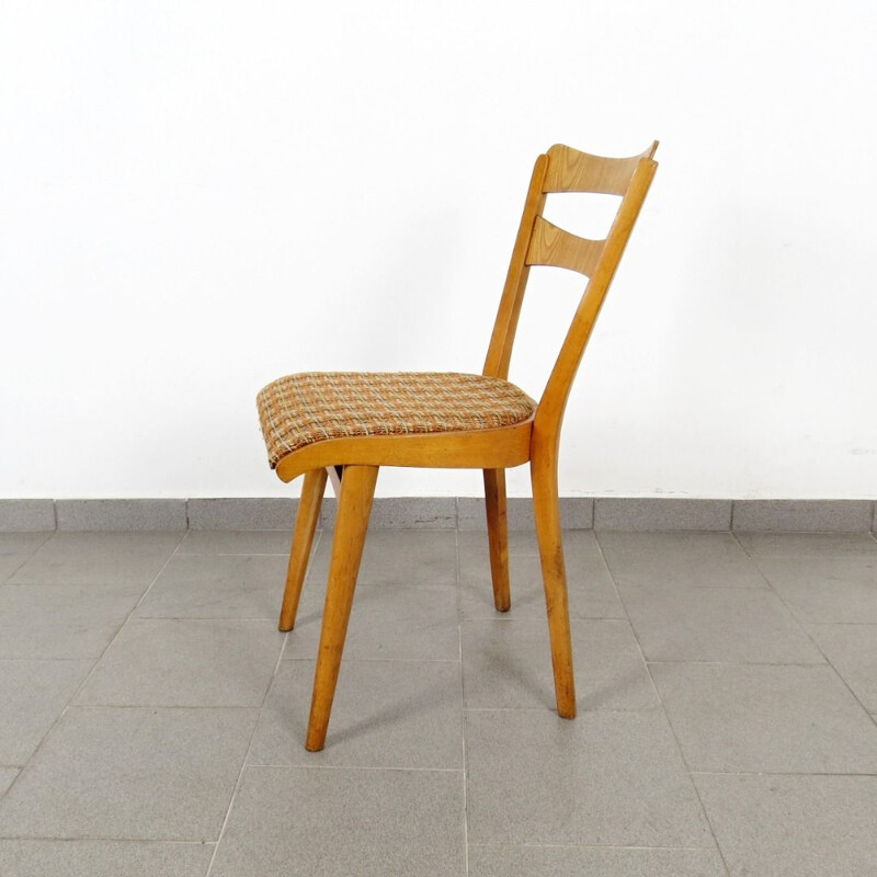 Ensemble de 4 chaises à repas par Frantisek Jirak, Tchécoslovaquie, 1960