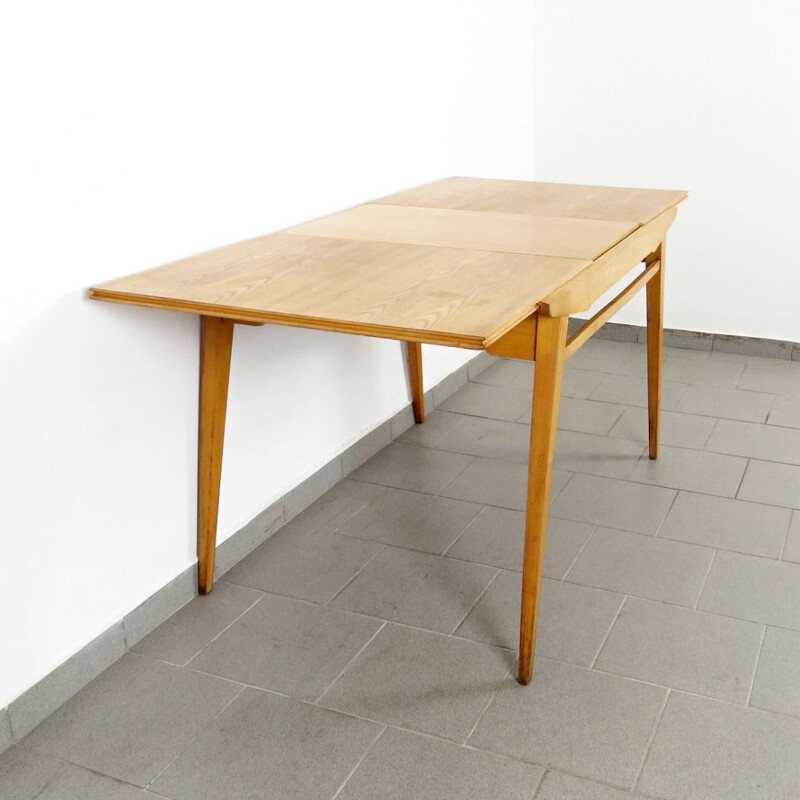 Vintage folding dining table by Frantisek Jirak, 1960