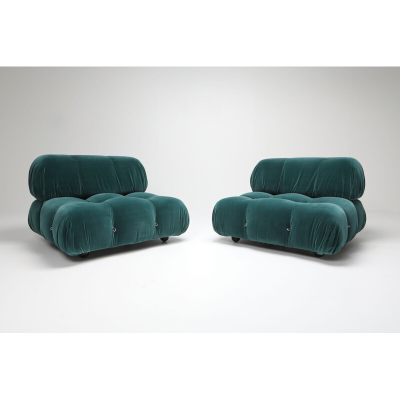 Vintage cameleonda sectional Sofa by Mario Bellini 1970