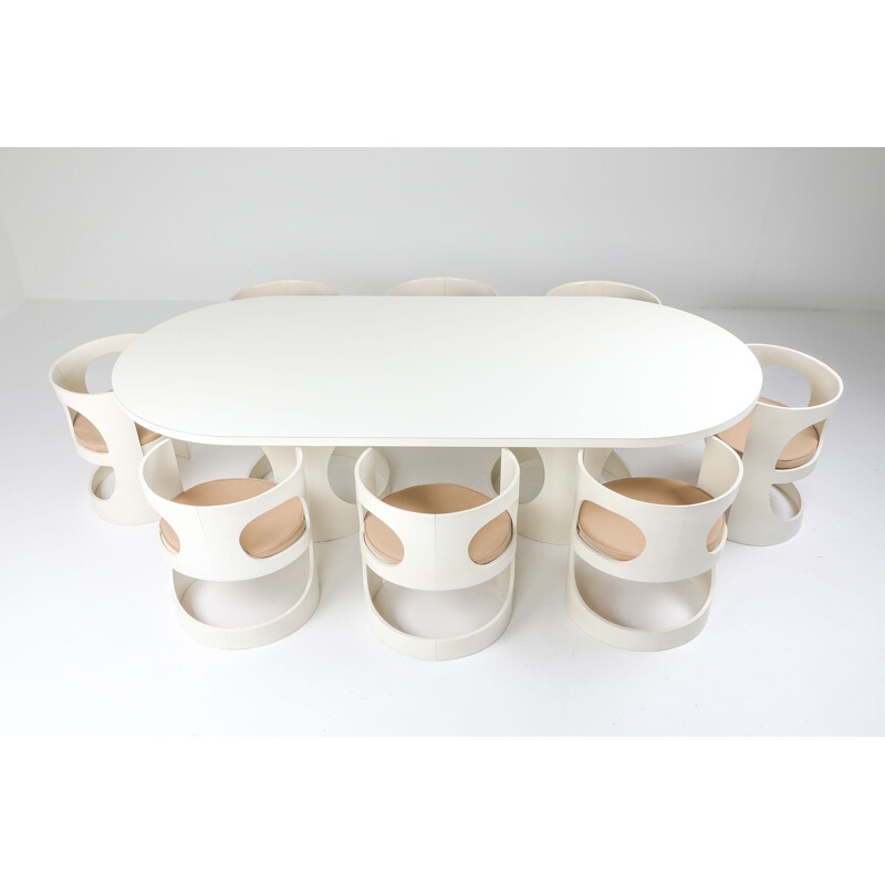 Vintage Pre Pop Dining set designed by Arne Jacobsen for Asko 1969