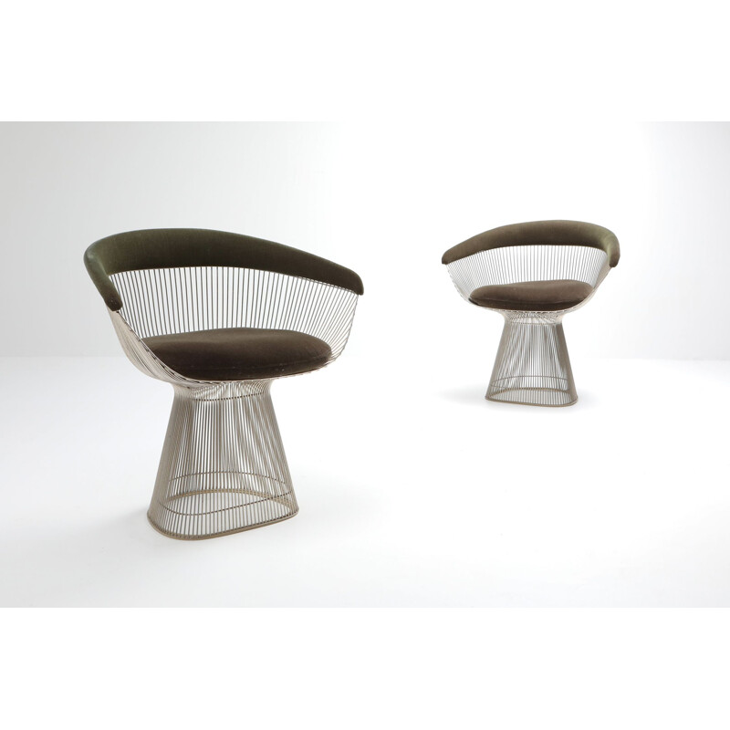 Set of vintage dining Room by Warren Platner for Knoll 1960